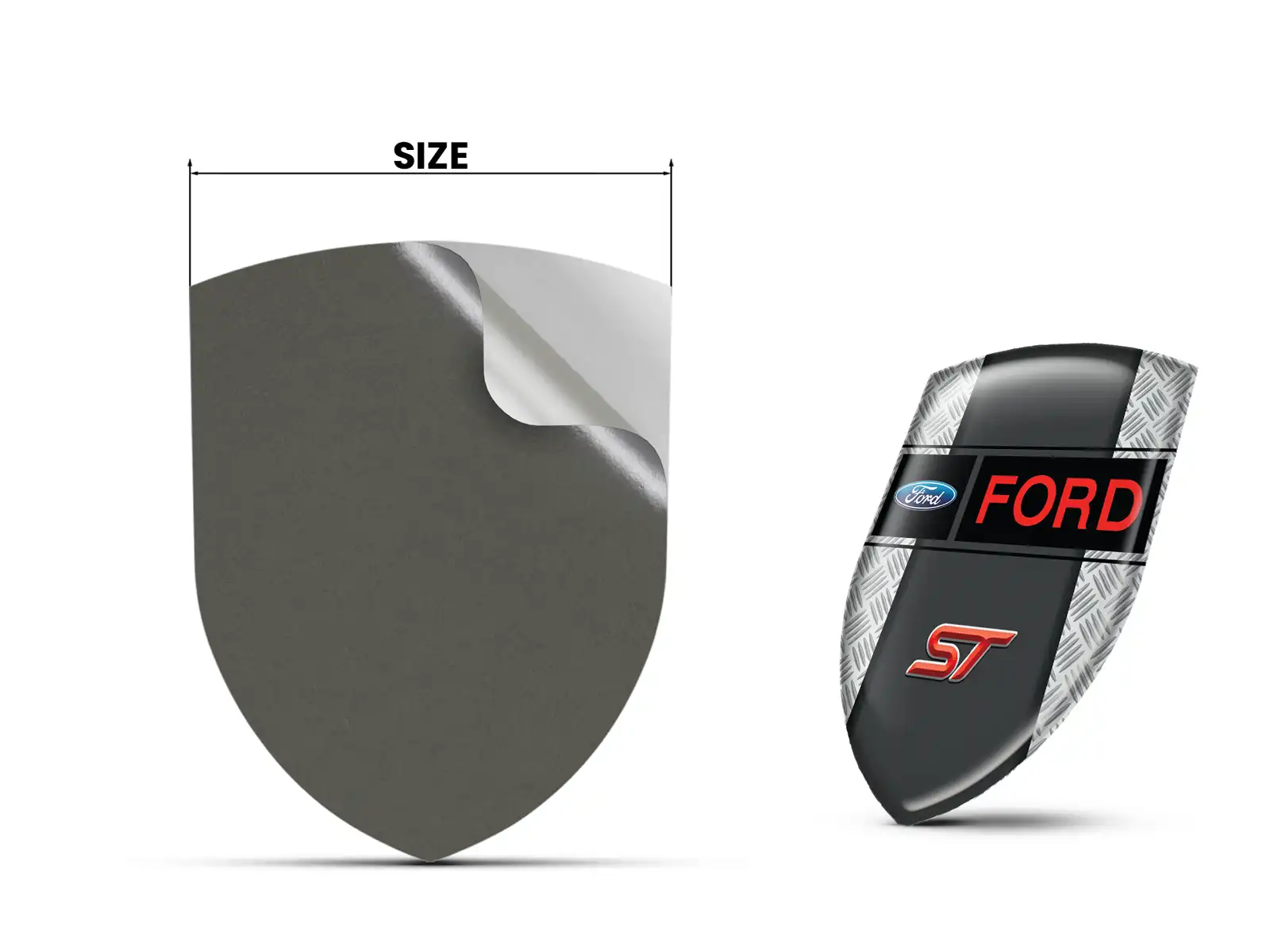 Ford Emblème Bombé Max Durable Stylé Pro Performance